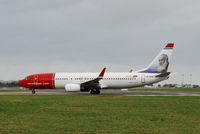 LN-NOX @ EIDW - Departing off Rwy 28 - by Noel Kearney