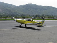 N190AK @ SZP - 2004 Kozloff PULSAR 'Crystal', Rotax 912, taxi - by Doug Robertson