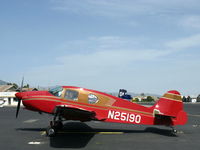 N25190 @ SZP - 1940 Bellanca 14-9 CRUISAIR JUNIOR, Lycoming O&VO-360 180 Hp conversion from original Ken Royce LeBlond 90 Hp radial, Standard class - by Doug Robertson