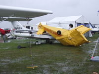N71ZA @ KLAL - A reaL bad day at the Zenith booth...
This is just an hour or so after what was described as a tornado came rolling through. - by Jim Uber