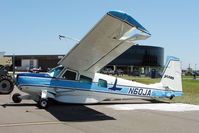 N60JA @ KLAL - 1967 Helio H-295, c/n: 1240 storm damaged at Sun n Fun 2011 - by Terry Fletcher