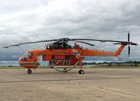 N179AC @ YMEN - Erickson Air Crane Elvis at Essendon waiting to be shipped back to the US after being on call for bushfire duties during the Australian summer. - by red750