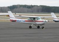 N94714 @ KSTC - Cessna 152 on the line. - by Kreg Anderson