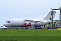 G-BZAX @ EGBP - ex BA CityFlyer, now in storage at Kemble - by Chris Hall