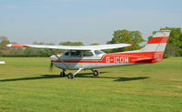 G-ICOM @ EGKH - SHOT AT HEADCORN - by Martin Browne