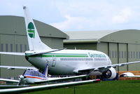 D-AGEB @ EGBP - ex Germania B737 being parted out by ASI prior to being scrapped - by Chris Hall