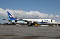 JA805A @ KPAE - KPAE temporarily moved to the inner terminal ramp while the ABC 747-800 VQ-BGZ was back up RWY 11/29 for storage. - by Nick Dean