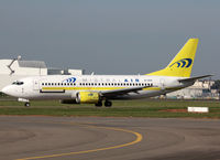 EI-DUS @ LFBO - Taxiing holding point rwy 32R for departure... - by Shunn311