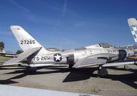 52-7265 - Republic RF-84K Thunderflash at the Planes of Fame Air Museum, Chino CA - by Ingo Warnecke
