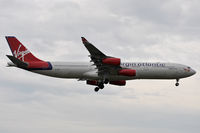G-VAIR @ EGLL - On short finals for r/w 9L - by Robert Kearney