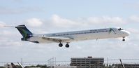 N802WA @ MIA - World Atlantic MD-83 - by Florida Metal