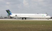 N802WA @ MIA - World Atlantic MD-83 - by Florida Metal