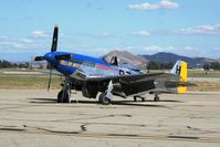 N7551T @ KCNO - Hell-er Bust on display at the Planes of Fame Air Show - by Nick Taylor Photography