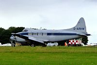 G-ARHW @ EGBP - De Havilland DH.104 Dove 8 [04512] Kemble~G 01/07/2005 - by Ray Barber