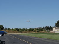 N18E @ SZP - 1958 Beech SUPER E18S, two P&W R-985 Wasp Jrs 450 Hp each, on final Rwy 04 - by Doug Robertson