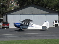 N3039E @ SZP - 1946 Aeronca 7AC CHAMPION, Continental O-200 100 Hp, taxi - by Doug Robertson