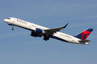N704X @ LAX - Delta Air Lines N704X (FLT DAL2562) climbing out from RWY 25R en route to New York John F Kennedy Int'l (KJFK). - by Dean Heald