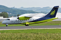 HB-AER @ LOWL - SkyWork Airlines Dornier 328-110 landing in LOWL/LNZ - by Janos Palvoelgyi