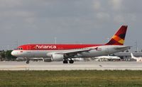 N961AV @ MIA - Avianca A320 - by Florida Metal