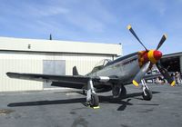 N7715C @ KCNO - North American P-51D Mustang at the Planes of Fame Air Museum, Chino CA - by Ingo Warnecke