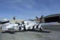 N5441V @ KCNO - North American P-51D Mustang at the Planes of Fame Air Museum, Chino CA - by Ingo Warnecke
