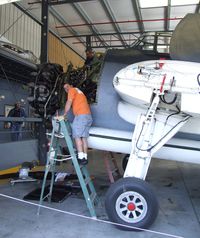 N7835C @ KCNO - Grumman (General Motors) TBM-3E Avenger at the Planes of Fame Air Museum, Chino CA - by Ingo Warnecke