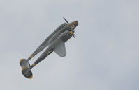 N138AM @ KCNO - note the fuel streaming from the center pod during a barrel roll - by Todd Royer