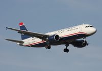 N105UW @ TPA - USAirways A320 - by Florida Metal
