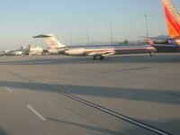 N271AA @ ONT - Parked west of us while being pushed back - by Helicopterfriend