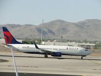 N3756 @ PHX - Taking off from runway 25R - by Helicopterfriend