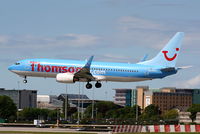 G-FDZA @ EGCC - Thomson - by Chris Hall