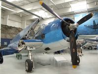 N4964W @ KPSP - Grumman F6F-5 Hellcat at the Palm Springs Air Museum, Palm Springs CA - by Ingo Warnecke