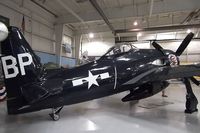 N700A @ KPSP - Grumman G-58B Gulfhawk (civilian F8F Bearcat) at the Palm Springs Air Museum, Palm Springs CA - by Ingo Warnecke
