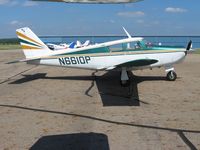 N6610P @ LHQ - On the ramp at Lancaster, Ohio - by Bob Simmermon