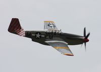 N251MX @ YIP - P-51C - by Florida Metal
