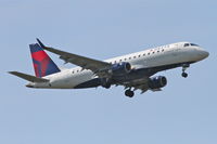 N630CZ @ KORD - Compass Airlines/Delta Connection Embraer ERJ 170-200 LR, CPZ5697 arriving from KMSP, RWY 10 approach KORD. - by Mark Kalfas