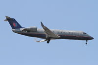 N954SW @ KORD - SkyWest/United Express Bombardier CL-600-2B19, SKW6520 arriving from KMBS, RWY 10 approach KORD. - by Mark Kalfas