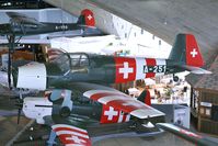 A-251 @ LSMD - Swiss Air Force Bücker 181 - by Dietmar Schreiber - VAP
