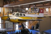 A-713 @ LSMD - Swiss Air Force Beech 50 - by Dietmar Schreiber - VAP
