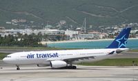 C-GTSR @ TNCM - C-GSTR taxing to parking at TNCM - by Daniel Jef