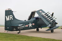 N62466 @ KDVN - At the Quad Cities Air Show.  Alas, it did not fly. - by Glenn E. Chatfield
