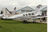 N303EU @ EGBK - Hawker Beechcraft Corp G58, c/n: TH-2303 exhibited at 2011 AeroExpo at Sywell - by Terry Fletcher