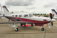 M-OOSE @ EGBK - Piper PA46-500TP, c/n: 4697425 exhibited at 2011 Aero Expo at Sywell - by Terry Fletcher