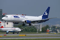 TC-MCF @ VIE - MNG Airlines Boeing 737-400 - by Thomas Ramgraber-VAP