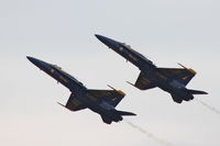 163455 @ KDVN - Quad Cities Air show. 163455 is #6, closest plane - by Glenn E. Chatfield