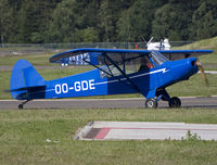 OO-GDE @ EBSP - Blue Cub taxiing to the tank station. - by Philippe Bleus