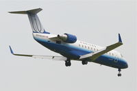 N918SW @ KORD - SkyWest / United Express Bombardier CL-600-2B19, SKW5389 arriving fro Winnipeg, RWY 14R approach KORD. - by Mark Kalfas