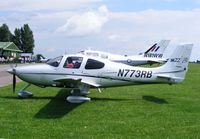 N773RB @ EGSX - at the Air Britain flyin - by Chris Hall