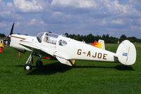 G-AJOE @ EGSX - at the Air Britain flyin - by Chris Hall