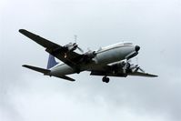 N151 @ PABE - Evert's Air Cargo DC-6 Landing in Bethel - by Martin Prince, Jr